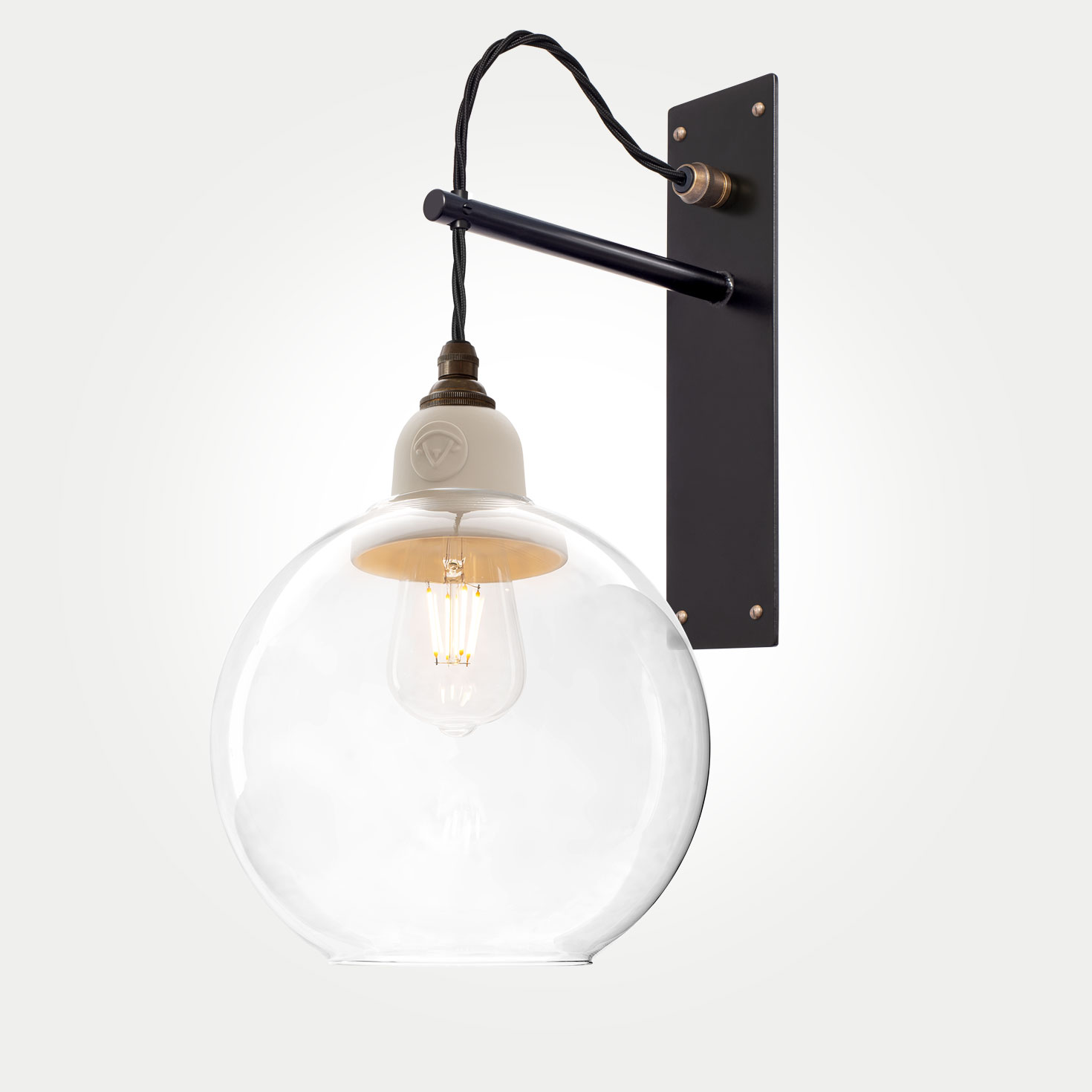 Wall Light Nayland-Constable Dimmable LED Light Bulb Pear