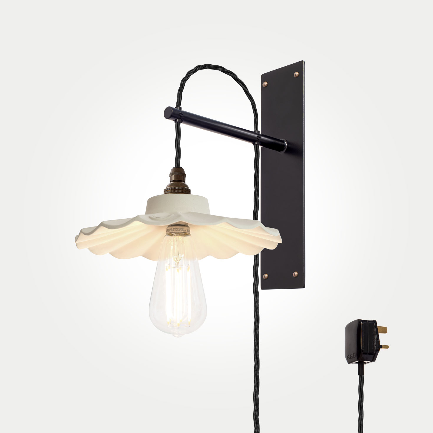 Giselle-Industrial-Plug-In-Wall-Light Ceiling Light