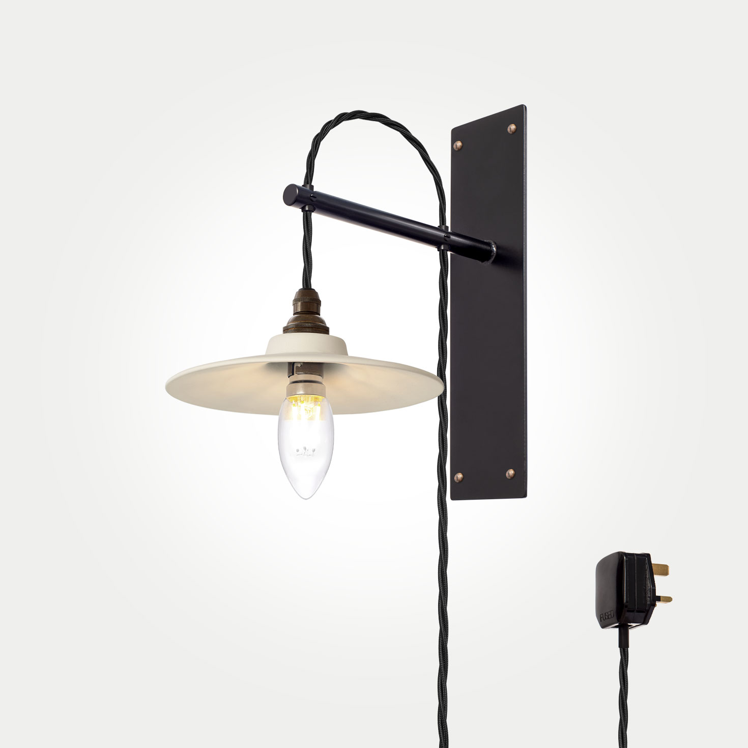Petite-Fonteyn-Industrial-Plug-In-Wall-Light Ceiling Light