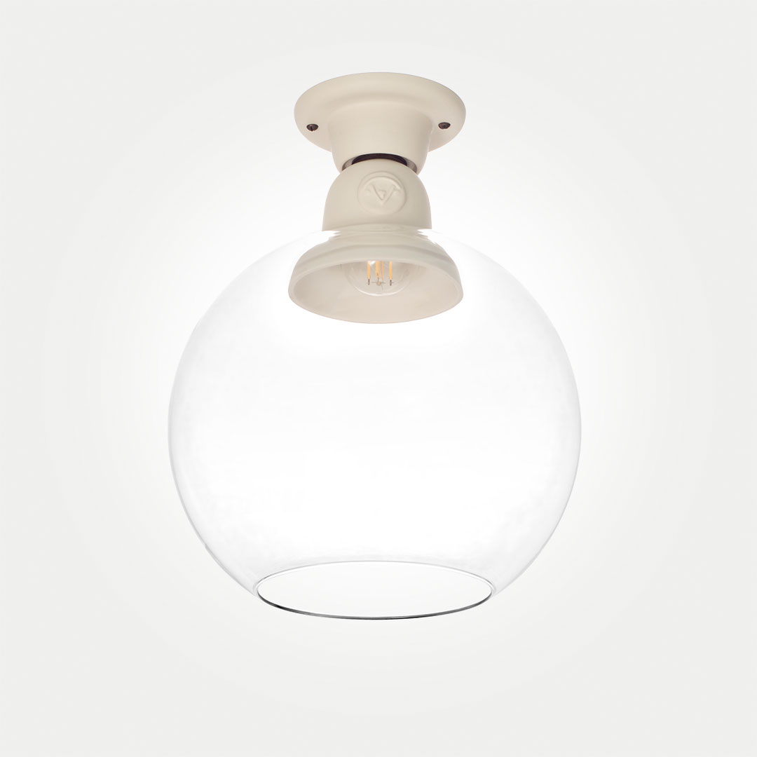 Flush-Constable-Lifestyle-Detail Dimmable LED Light Bulb Pear