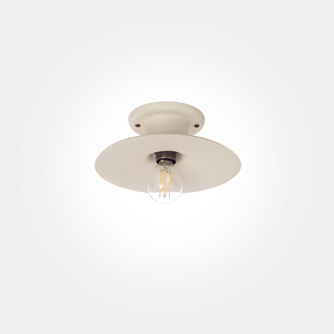 Flush-Fitting-Light-Petite-Fonteyn-Bottom Dimmable LED Light Bulb Pear