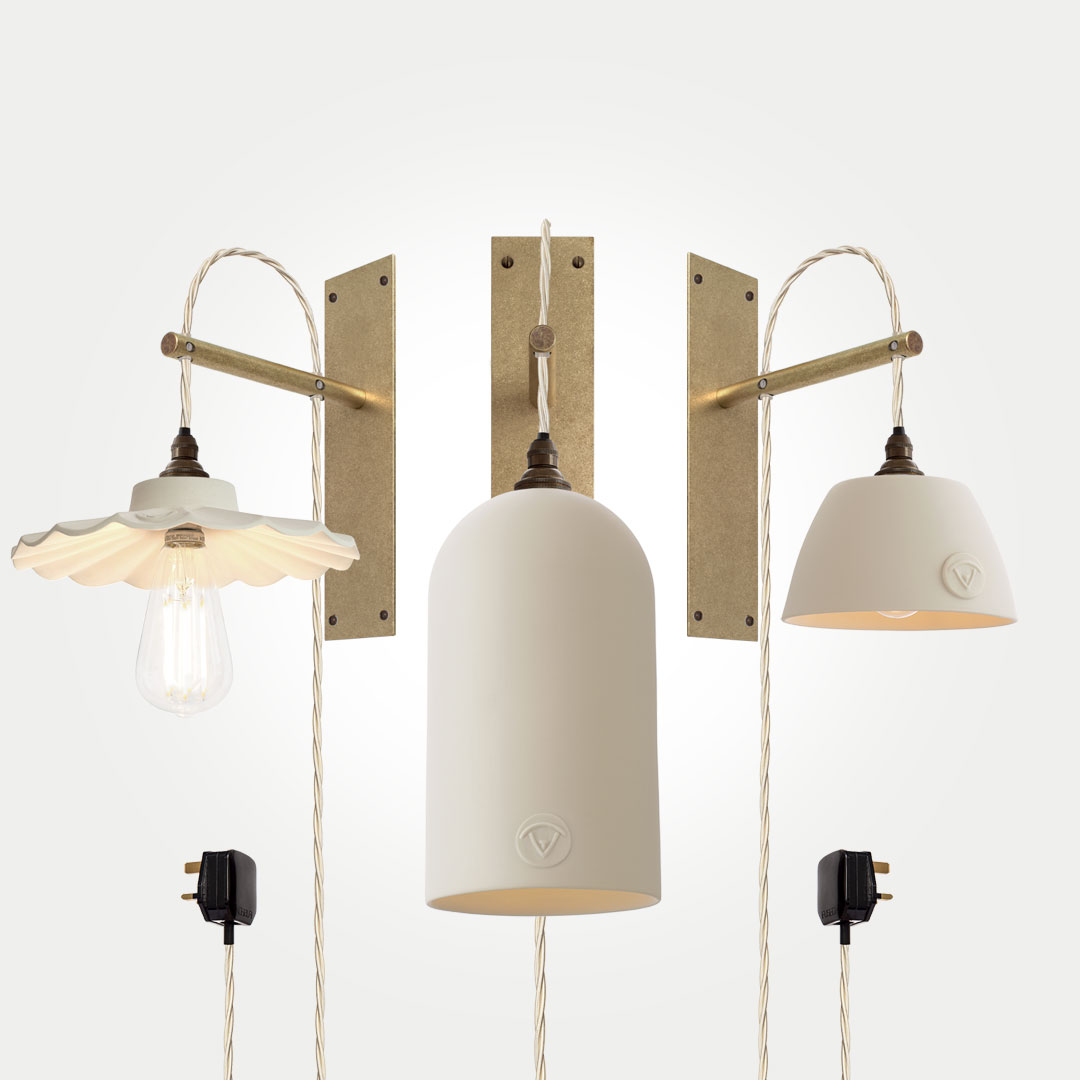 Boxted-Plug-In-Wall-Lights Dimmable LED Light Bulb Pear